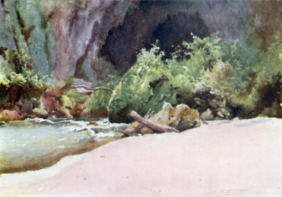 El fondo del desfiladero de Goekteik de Robert George Talbot Kelly